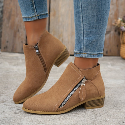 Siena™ | Stivaletti in Camoscio di Lusso