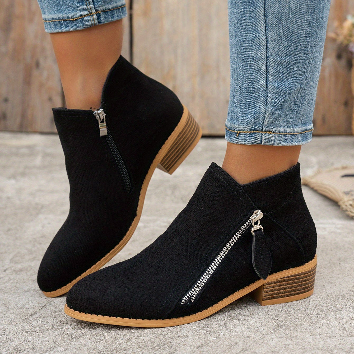 Siena™ | Stivaletti in Camoscio di Lusso