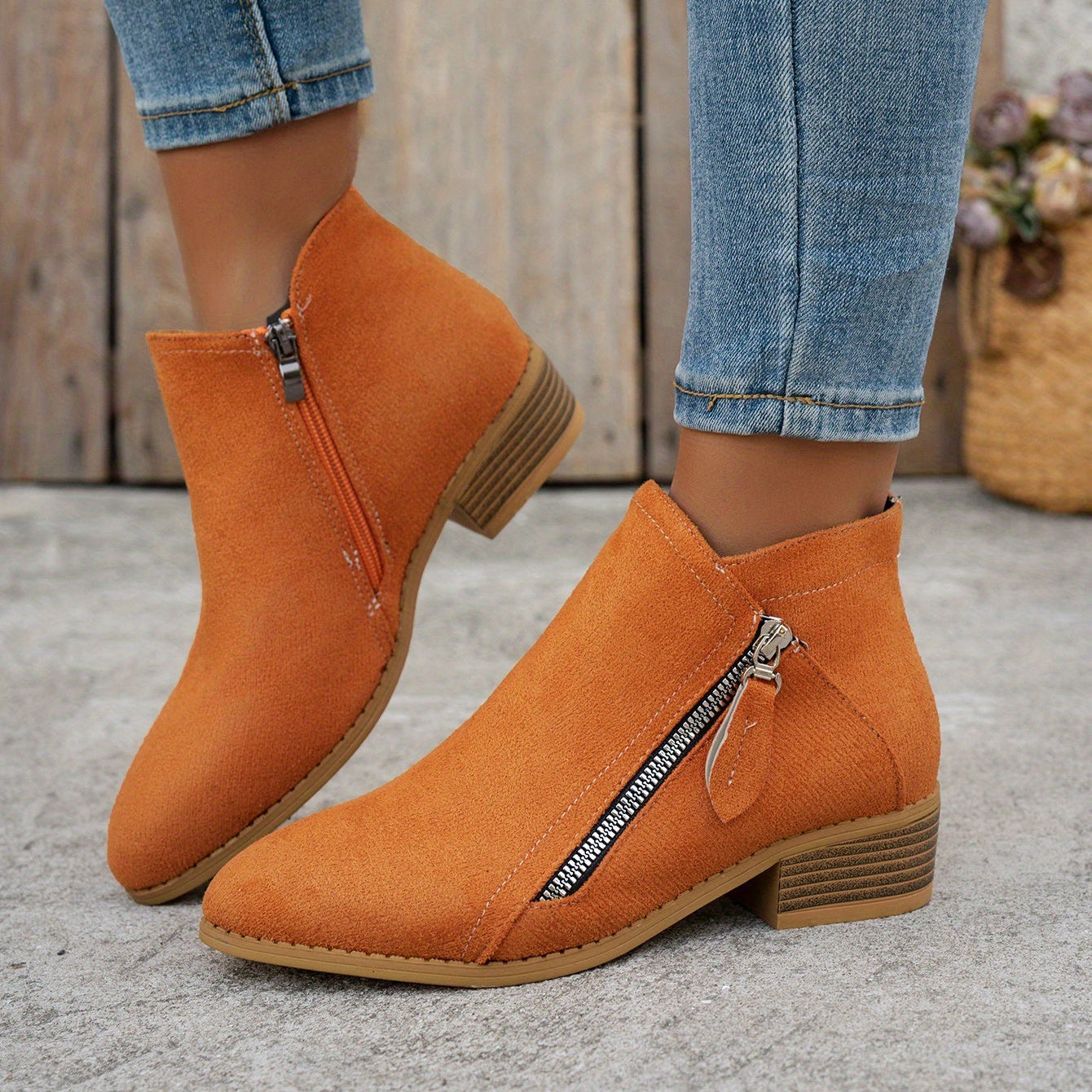 Siena™ | Stivaletti in Camoscio di Lusso