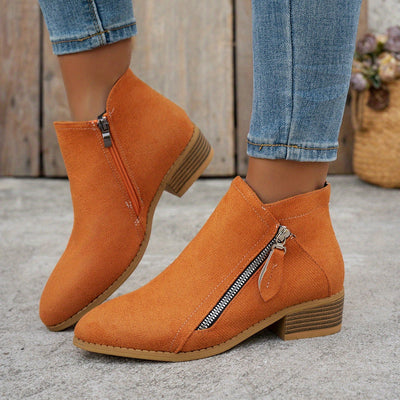 Siena™ | Stivaletti in Camoscio di Lusso