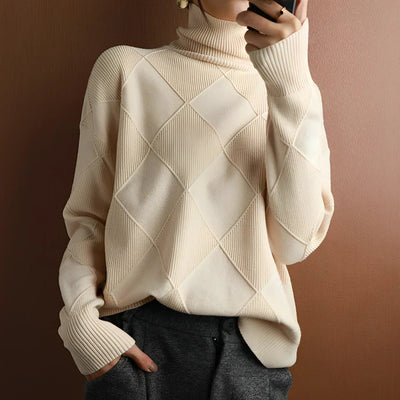 Monica™ | Maglione Collo Alto