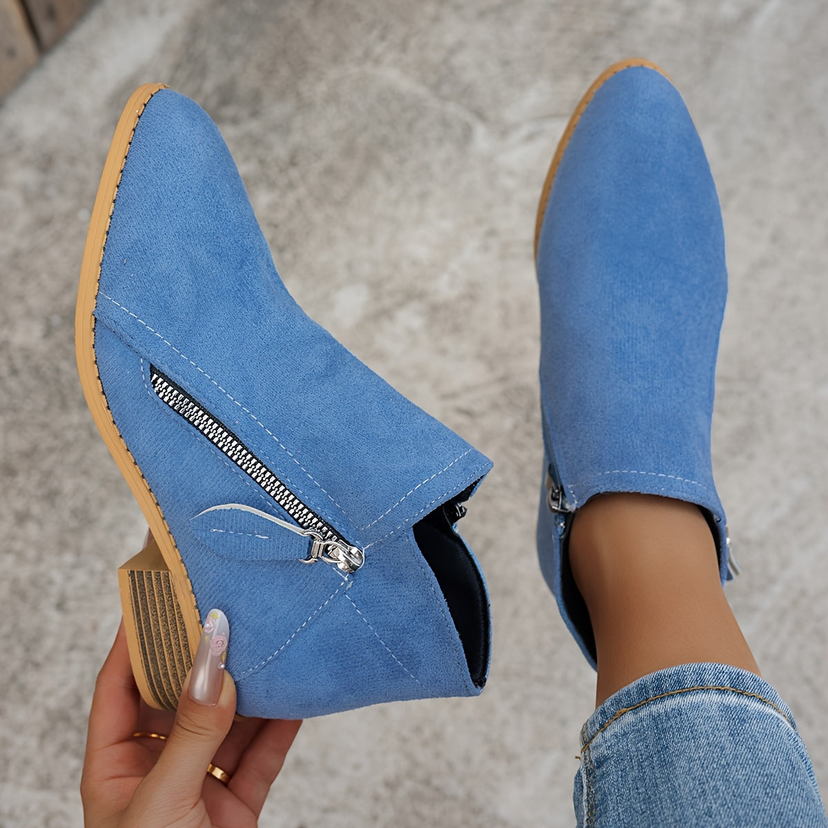 Siena™ | Stivaletti in Camoscio di Lusso