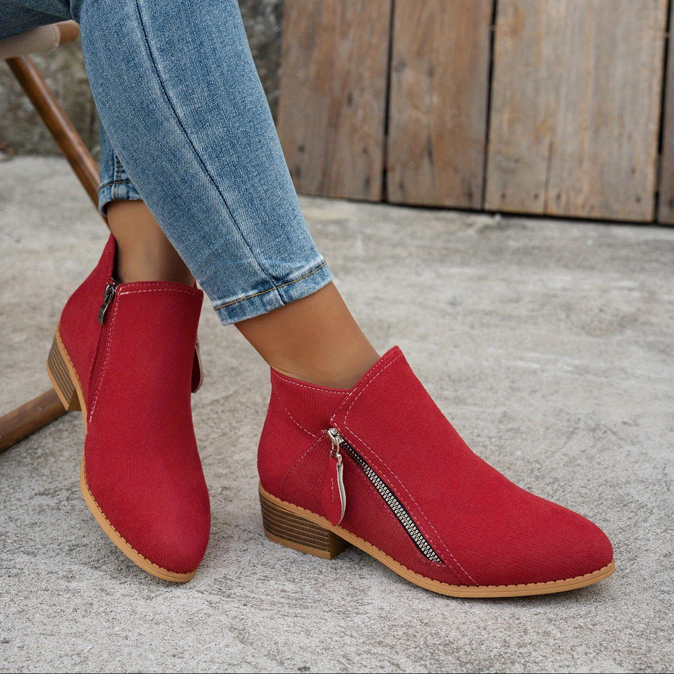 Siena™ | Stivaletti in Camoscio di Lusso