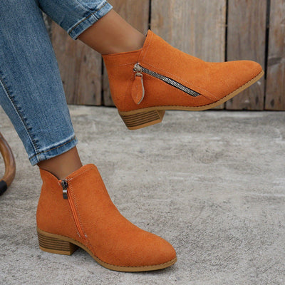 Siena™ | Stivaletti in Camoscio di Lusso