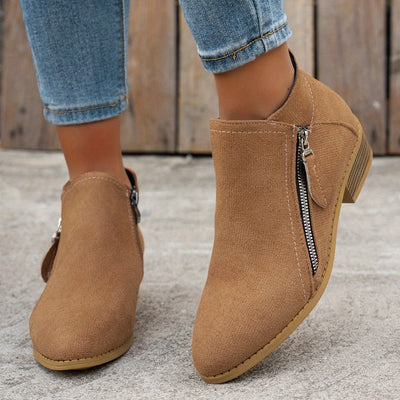 Siena™ | Stivaletti in Camoscio di Lusso