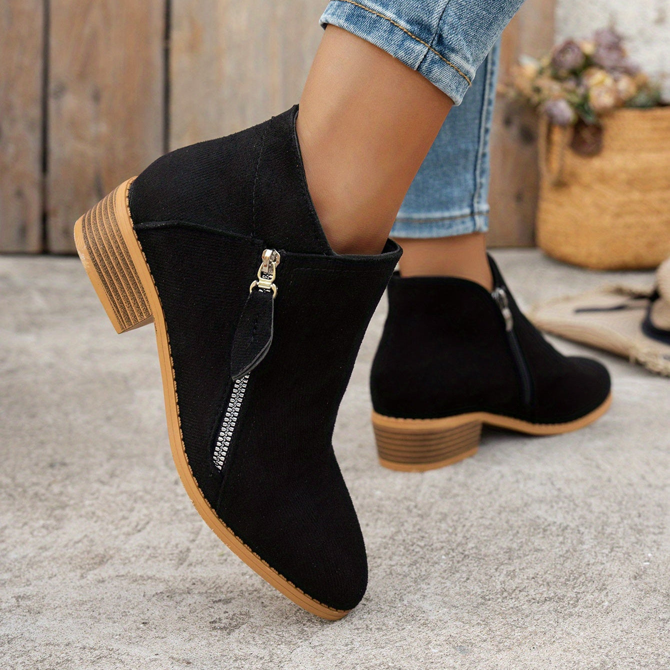 Siena™ | Stivaletti in Camoscio di Lusso