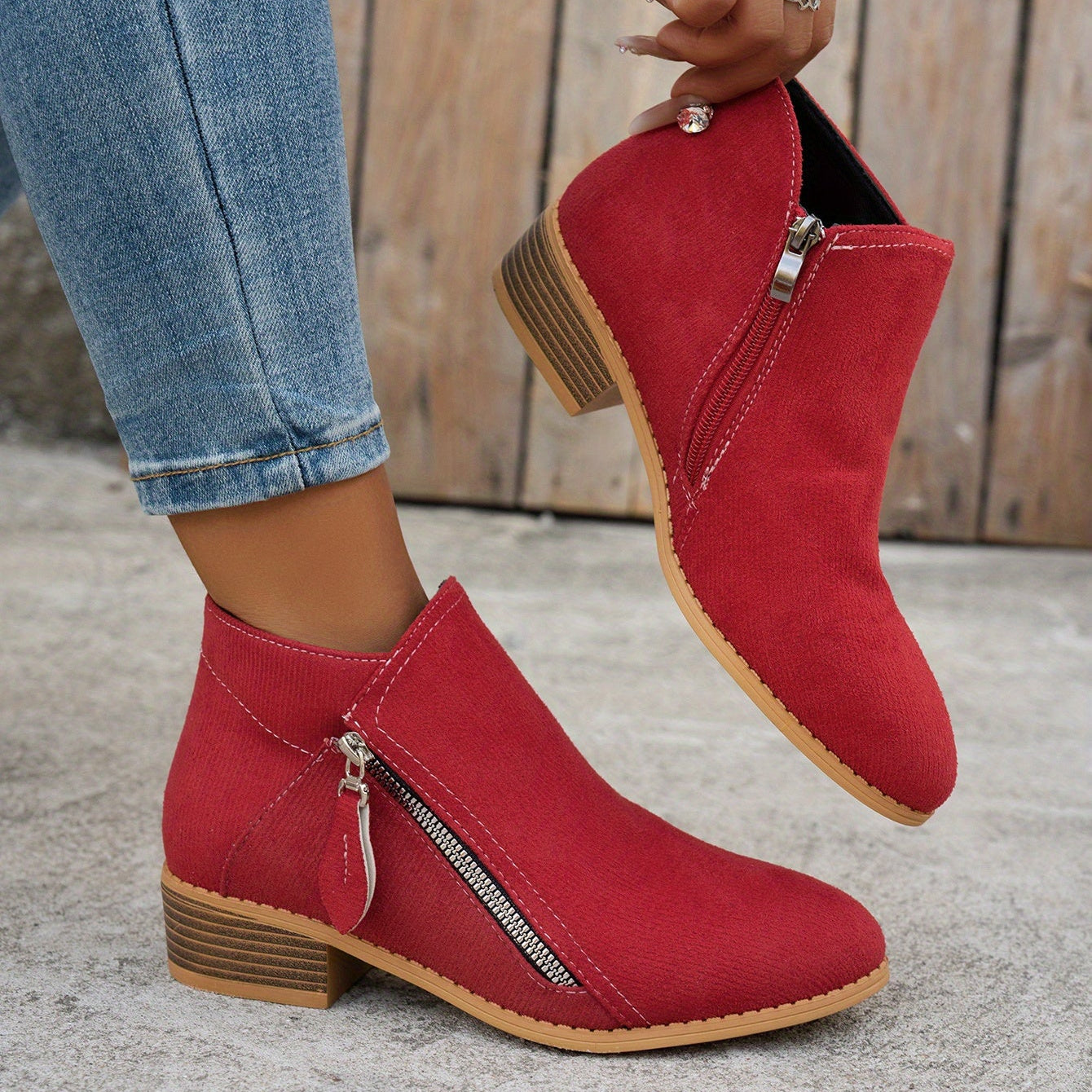 Siena™ | Stivaletti in Camoscio di Lusso