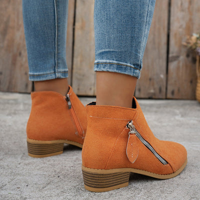 Siena™ | Stivaletti in Camoscio di Lusso