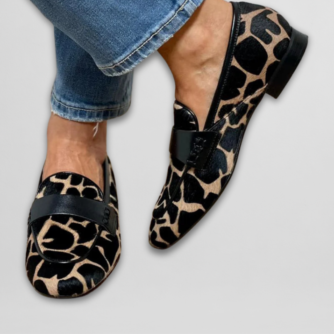 Camilla™ | Mocassino con stampa animalier