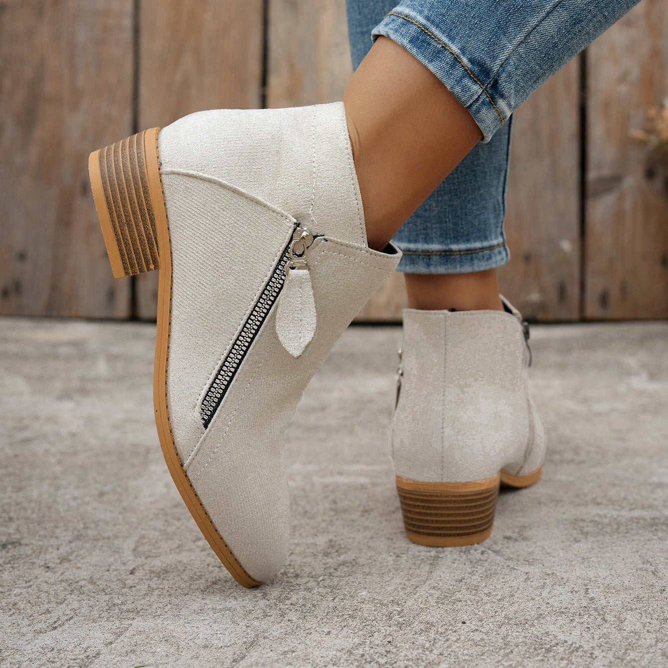 Siena™ | Stivaletti in Camoscio di Lusso