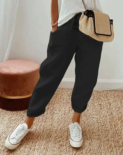 Alva™ - Pantaloni in lino