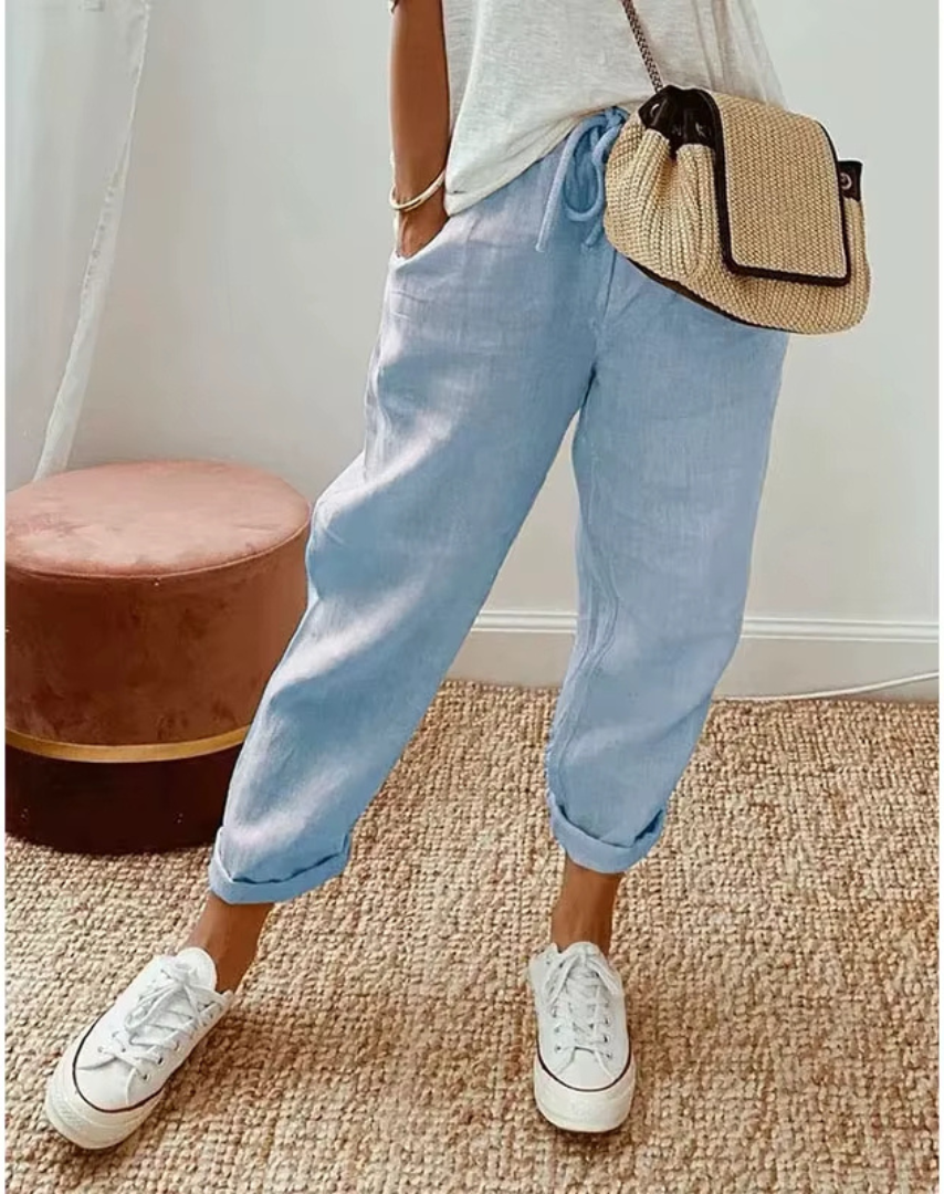 Alva™ - Pantaloni in lino