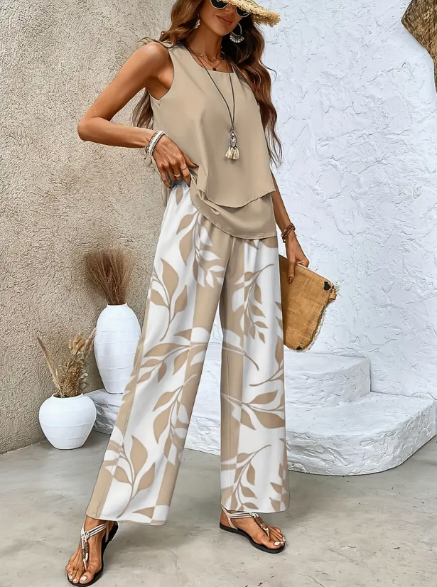 Deny™ | Completo con Pantaloni Larghi Traspiranti