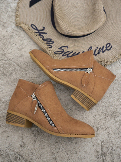 Siena™ | Stivaletti in Camoscio di Lusso