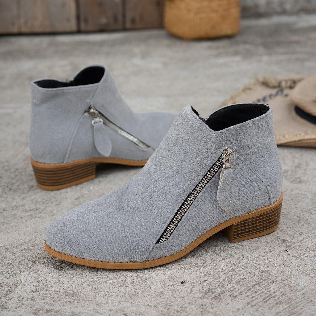 Siena™ | Stivaletti in Camoscio di Lusso