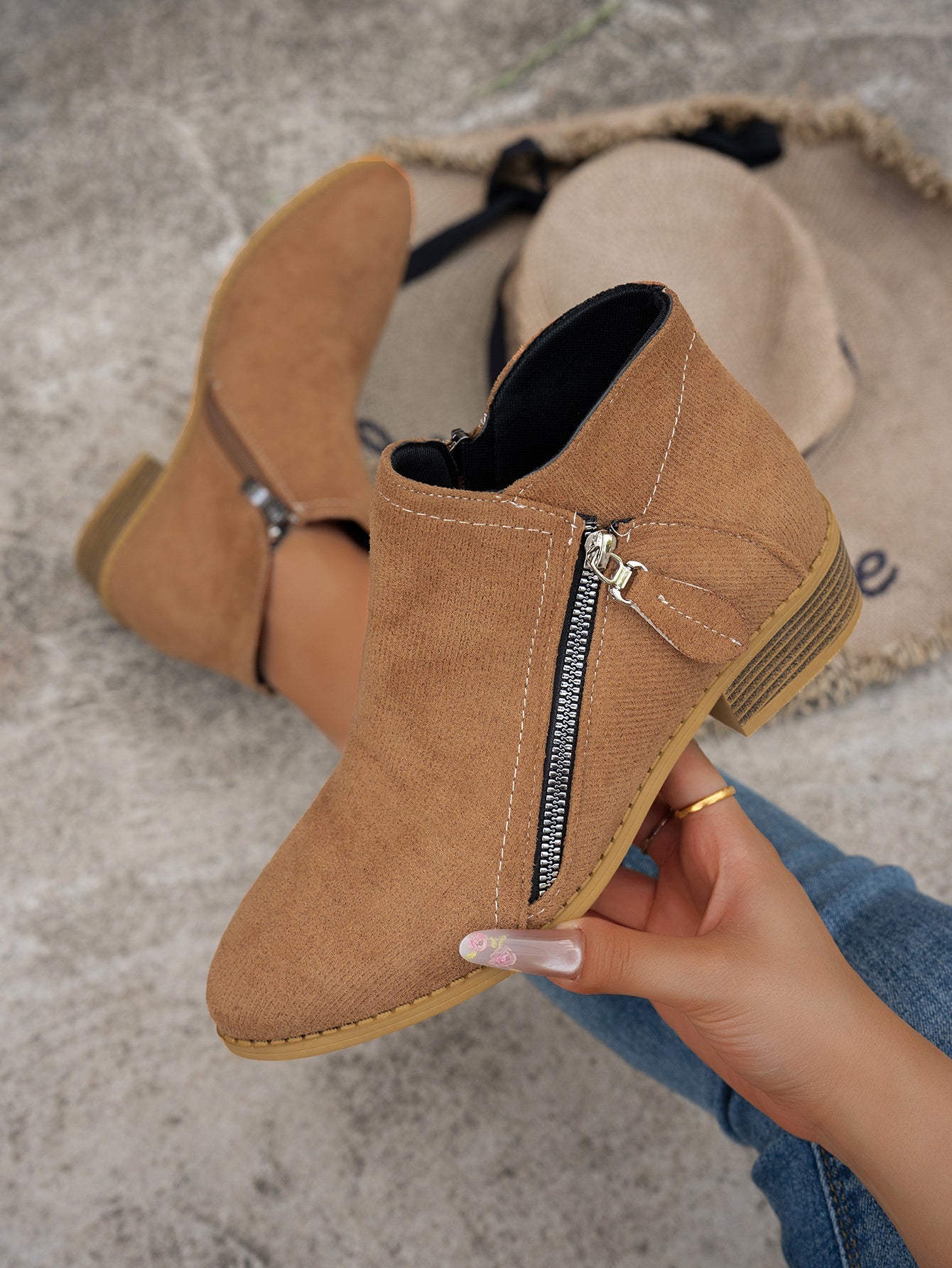 Siena™ | Stivaletti in Camoscio di Lusso