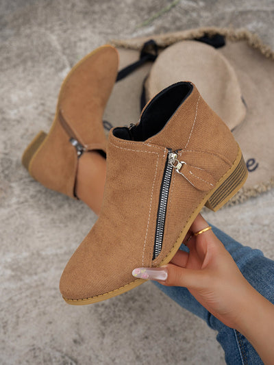 Siena™ | Stivaletti in Camoscio di Lusso