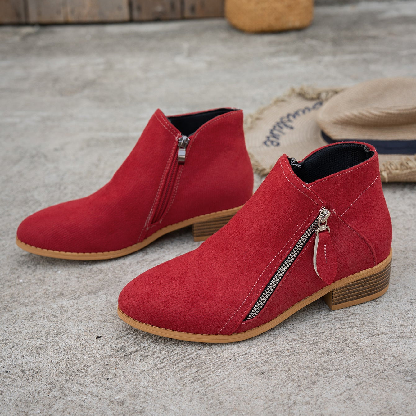 Siena™ | Stivaletti in Camoscio di Lusso