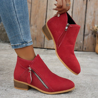 Siena™ | Stivaletti in Camoscio di Lusso