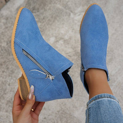 Siena™ | Stivaletti in Camoscio di Lusso