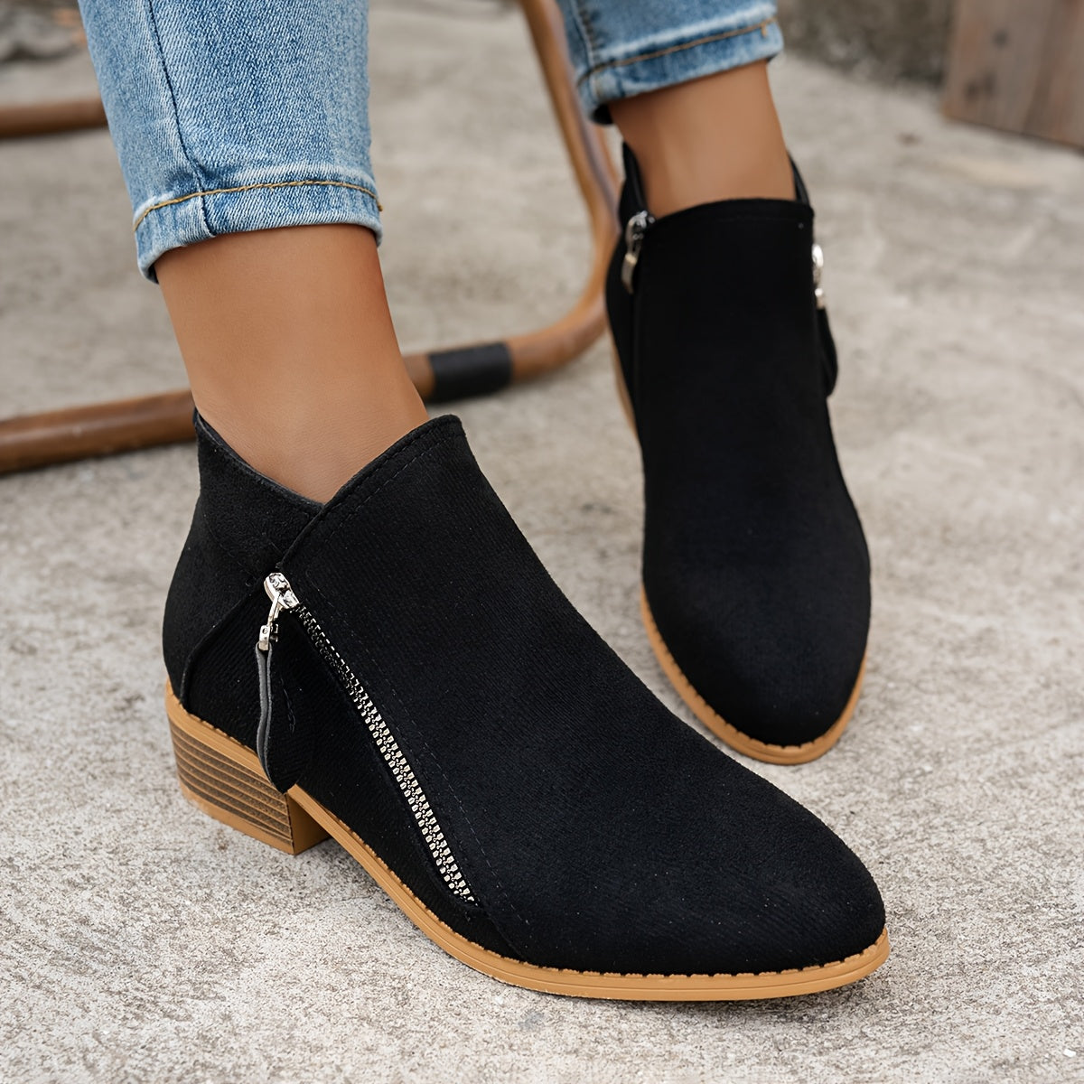 Siena™ | Stivaletti in Camoscio di Lusso