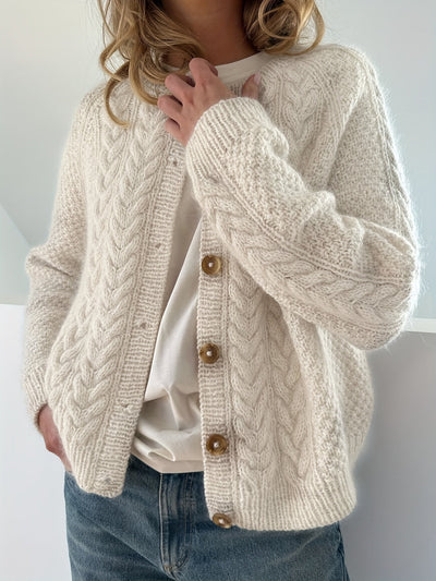 Elena™ | Cardigan Lavorato a Maglia Con Bottoni