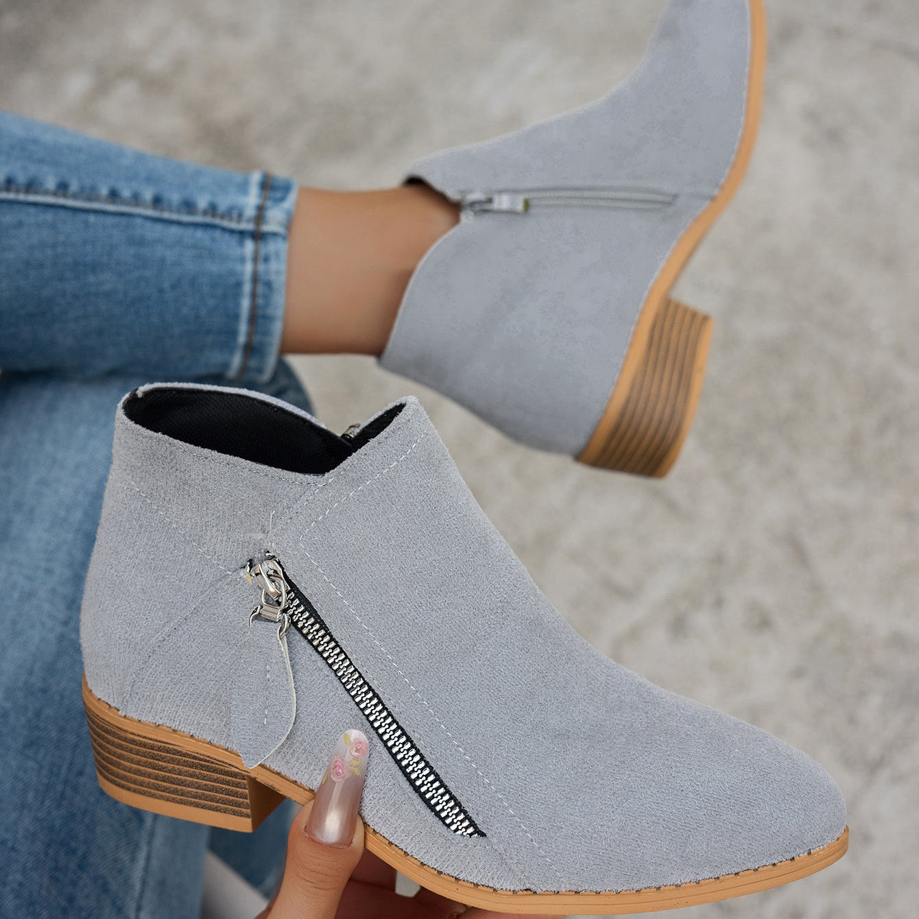 Siena™ | Stivaletti in Camoscio di Lusso