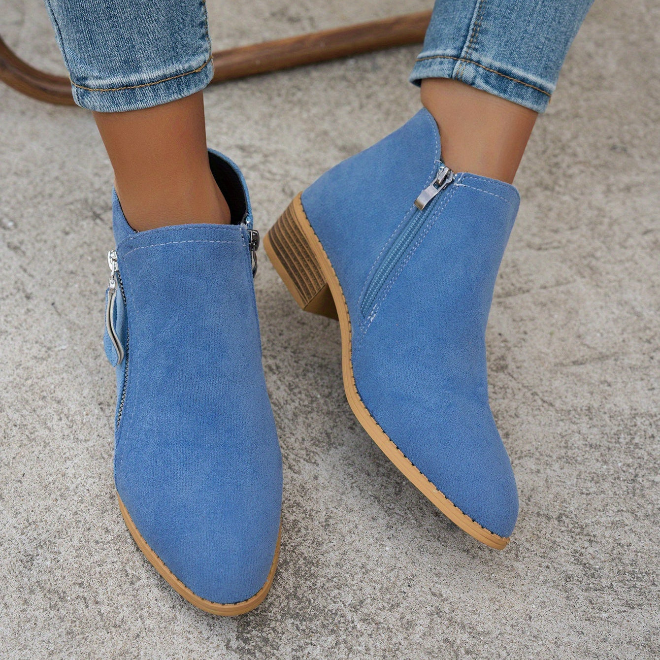 Siena™ | Stivaletti in Camoscio di Lusso