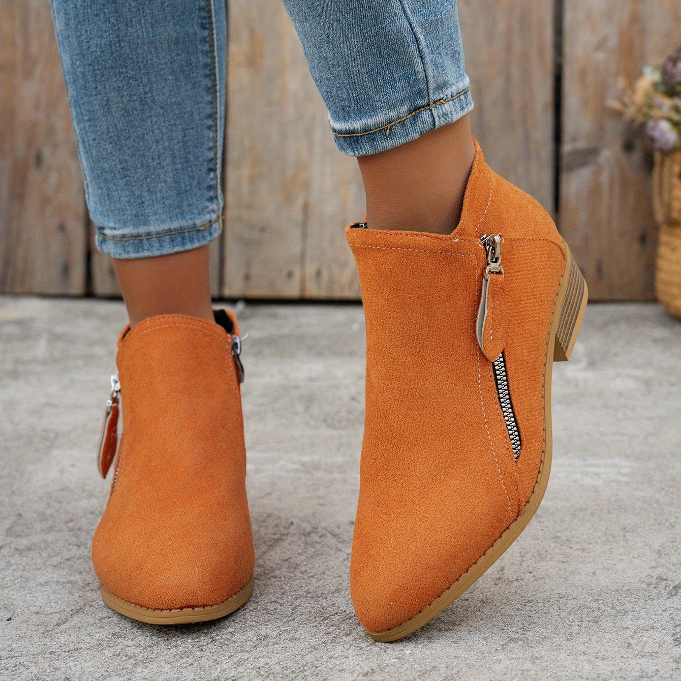 Siena™ | Stivaletti in Camoscio di Lusso