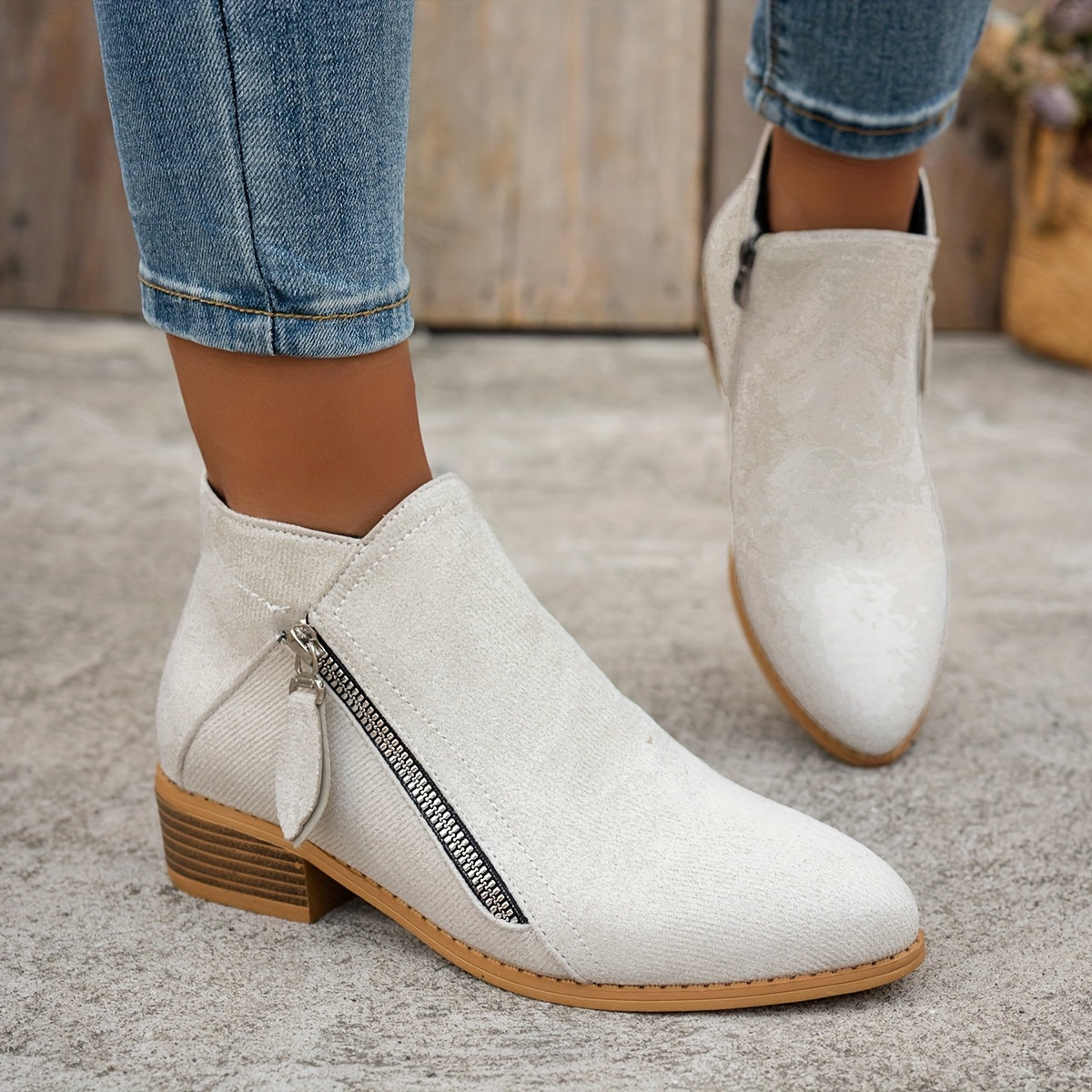 Siena™ | Stivaletti in Camoscio di Lusso