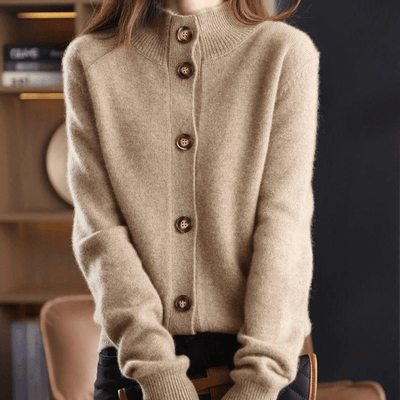 Rafaella™ | Cardigan in cashmere lavorato a maglia