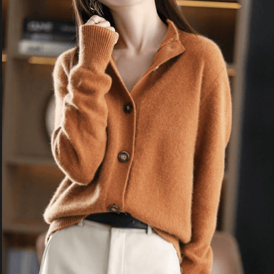 Rafaella™ | Cardigan in cashmere lavorato a maglia