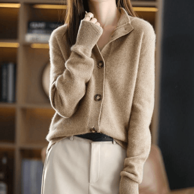 Rafaella™ | Cardigan in cashmere lavorato a maglia