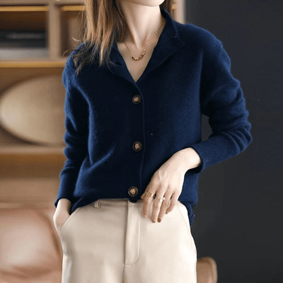 Rafaella™ | Cardigan in cashmere lavorato a maglia