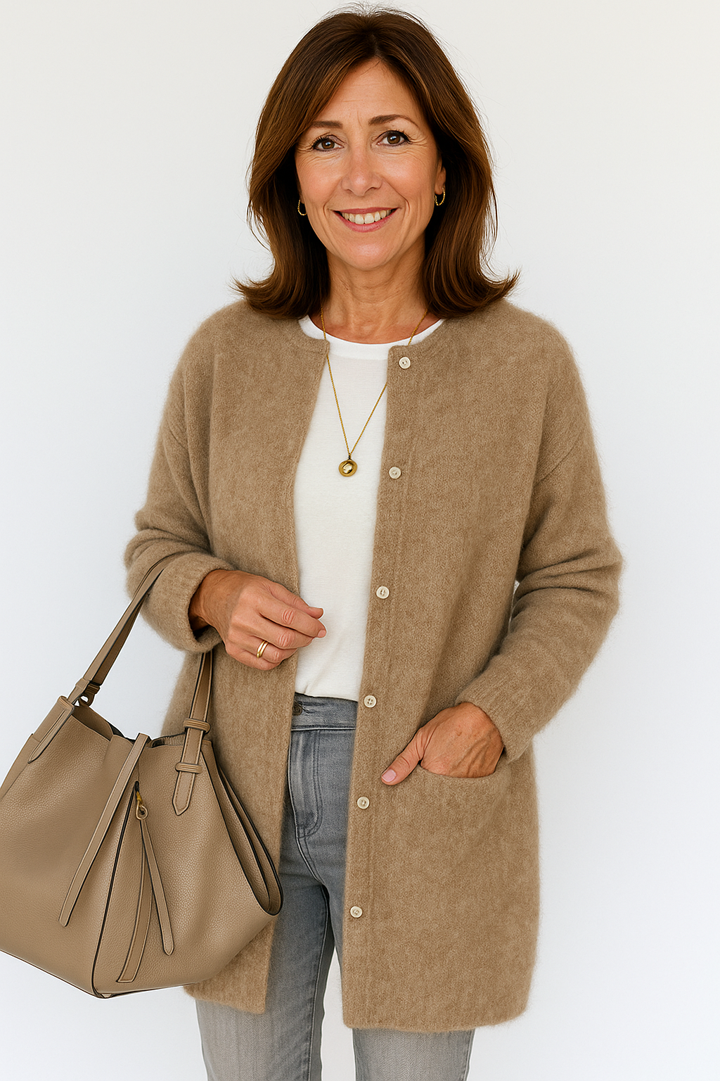 Cardigan Elegante in Cashmere