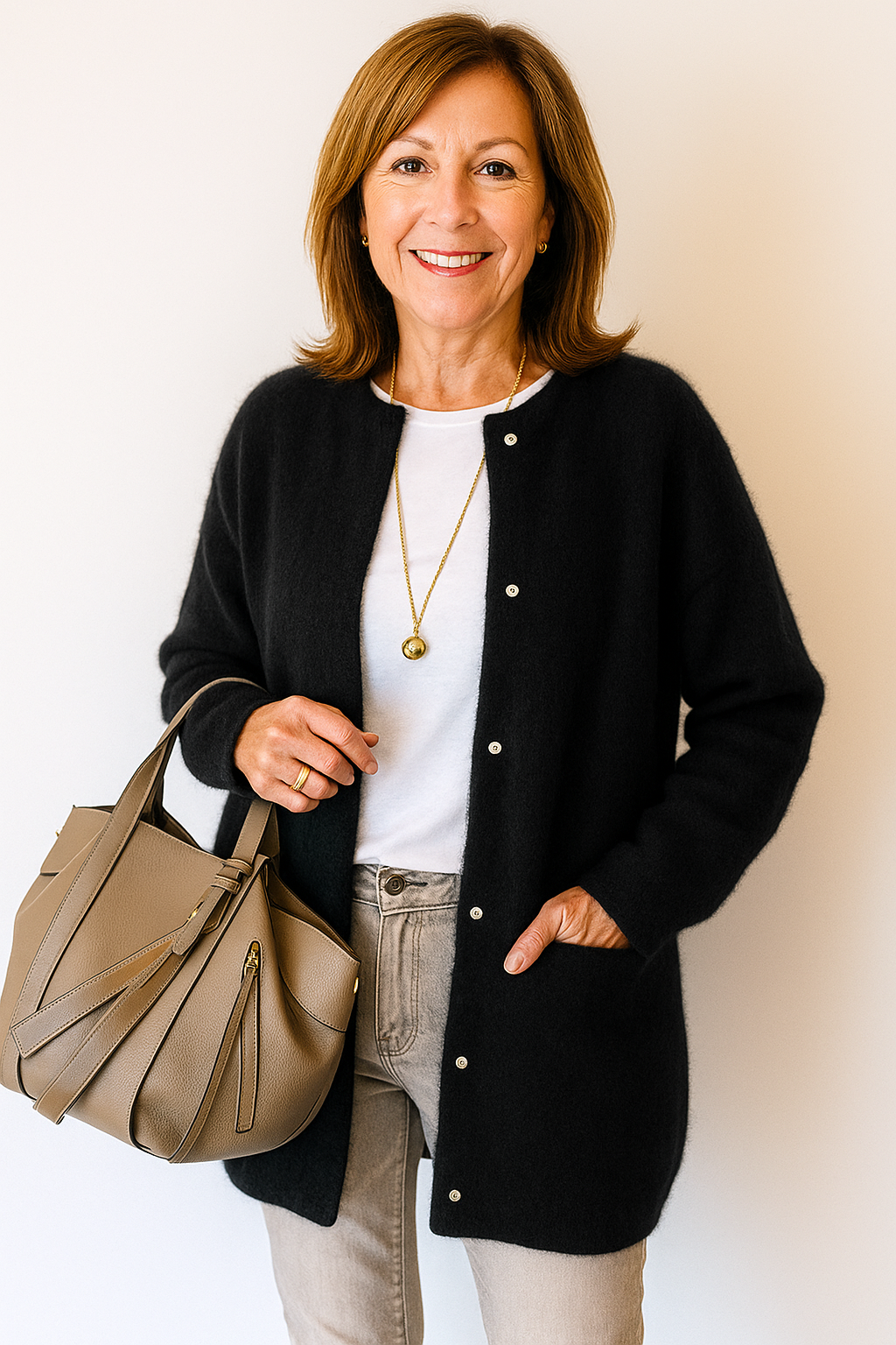 Cardigan Elegante in Cashmere